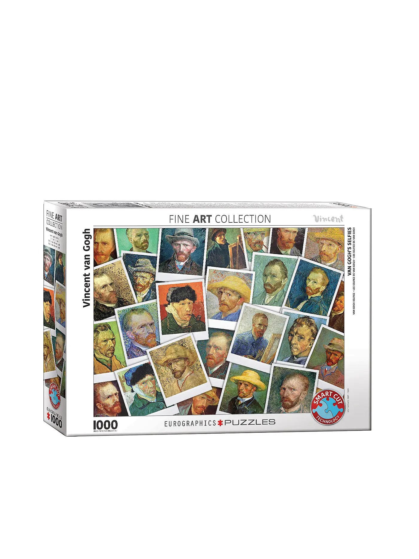 EUROGRAPHICS | Puzzle - Van Gogh Selfies 1000 Teile | 